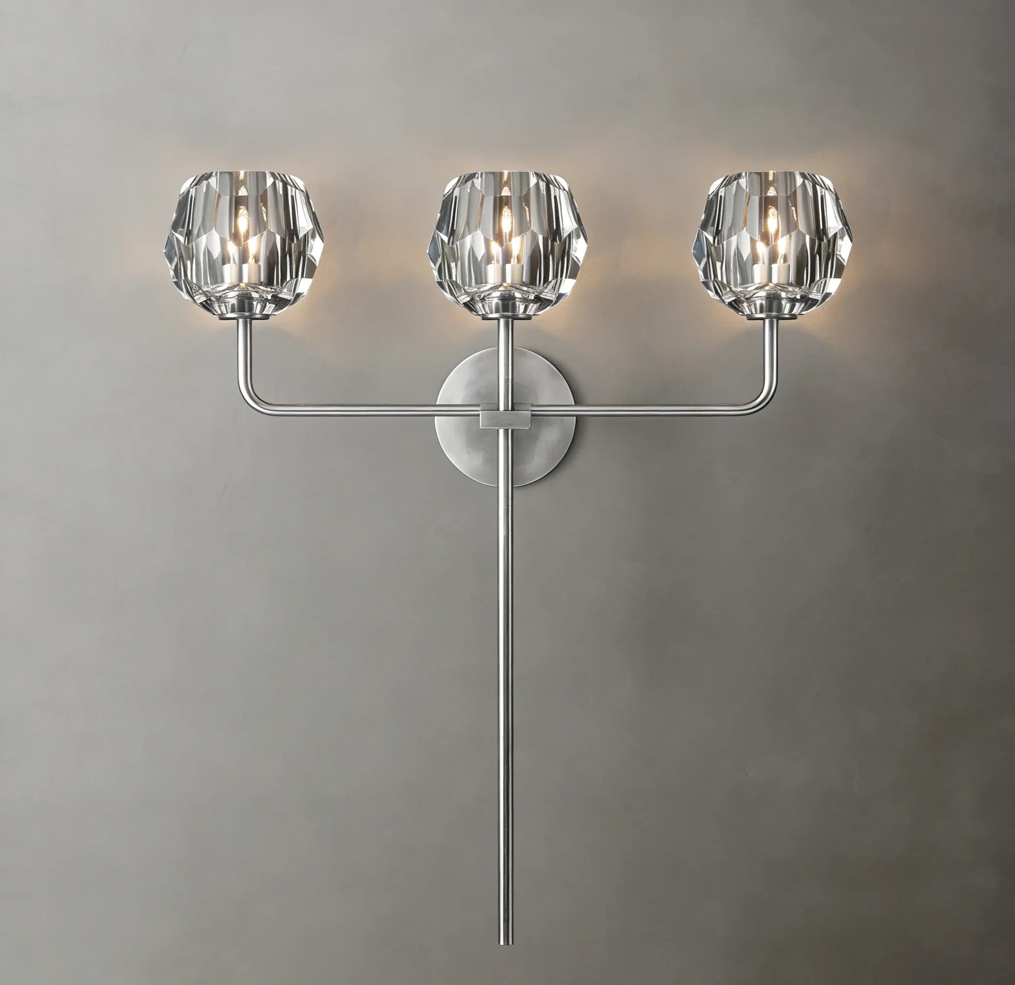 Glass Grand Wall Sconce - View 3