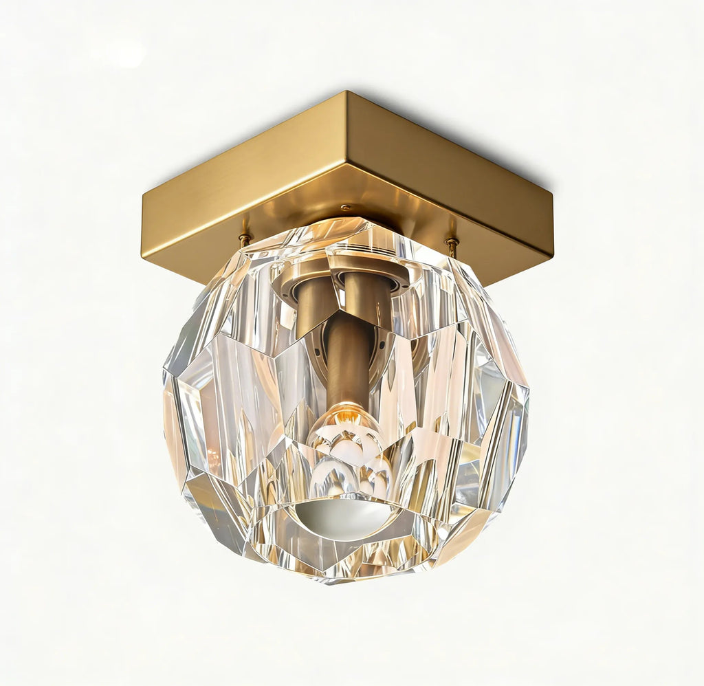 Glass Petite Flushmount