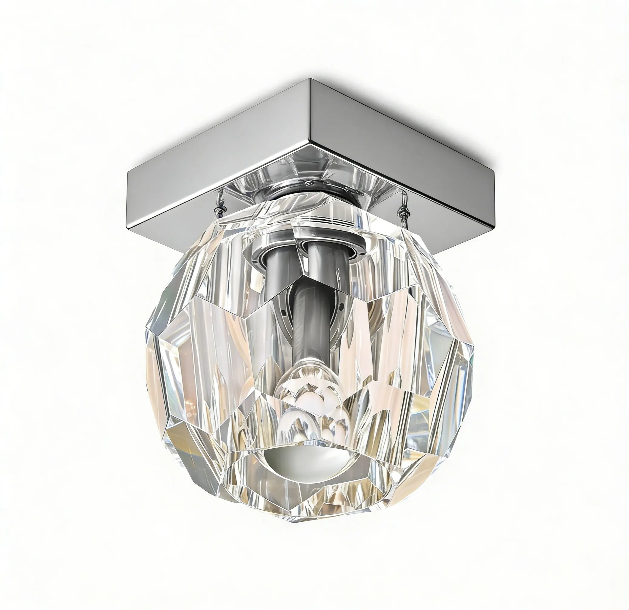 Glass Petite Flushmount