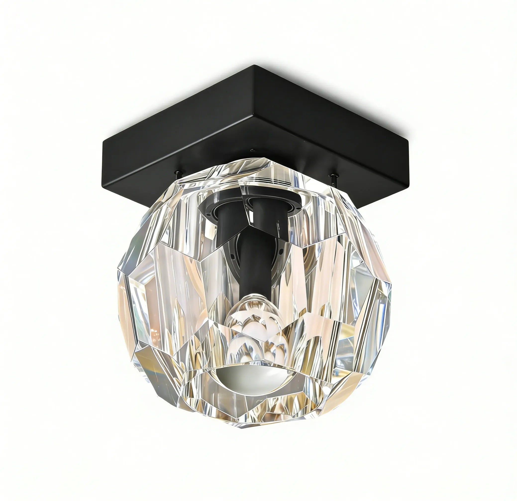 Glass Petite Flushmount