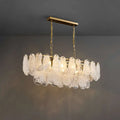 white chandelier