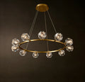 Glass Round Chandelier