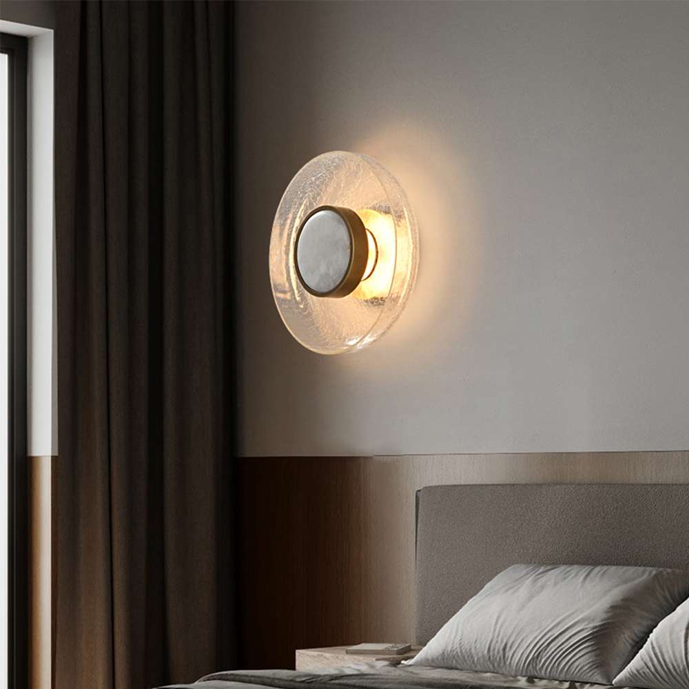 elegant dolomite wall sconce