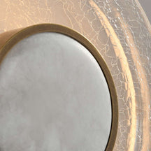 decorative glass wall sconce