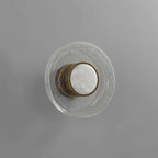 stylish dolomite wall sconce