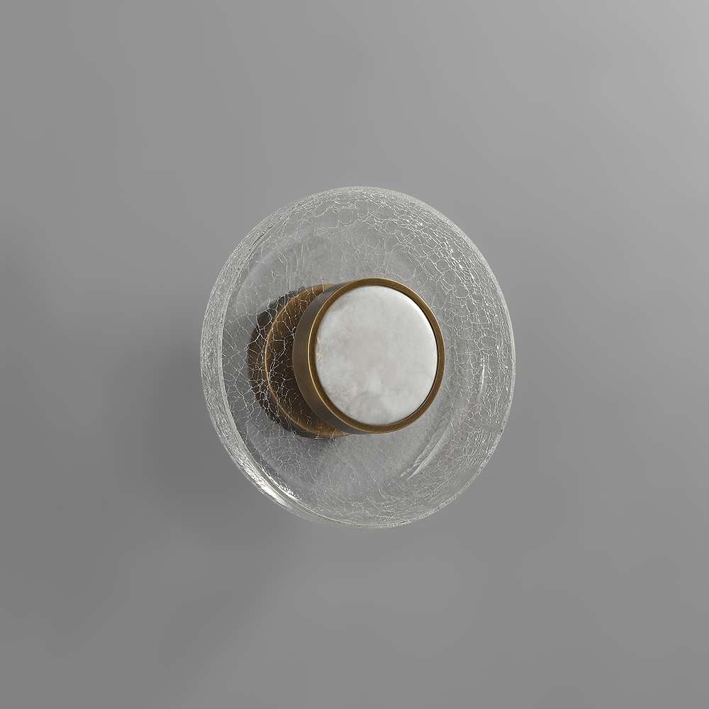 stylish dolomite wall sconce