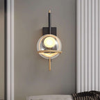 globe light fixture for walls