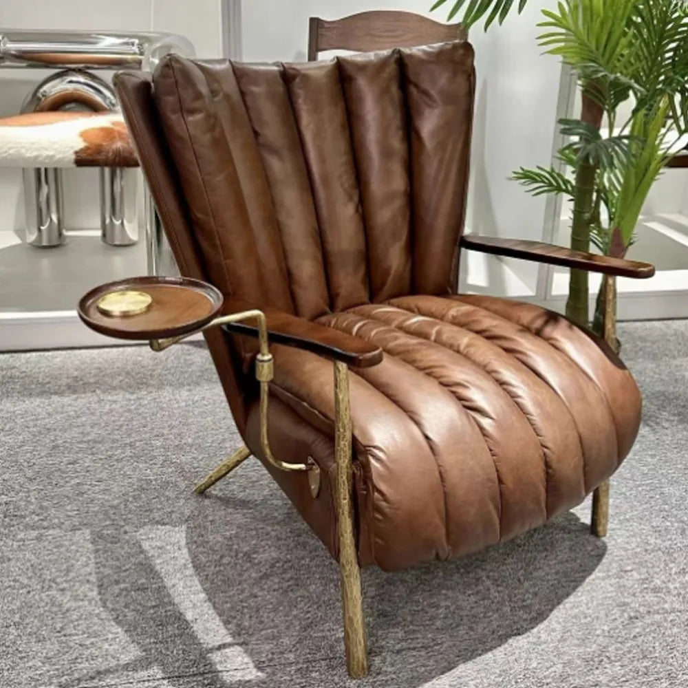 leather accent chair