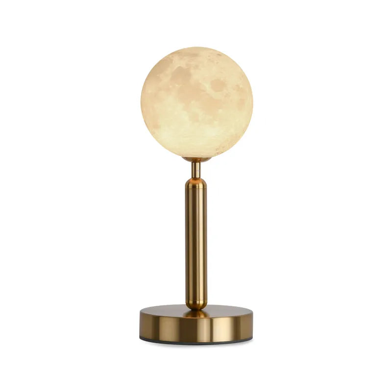iron plating table lamp