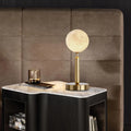 gold iron plating table lamp
