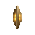 minimal geometric wall lamp