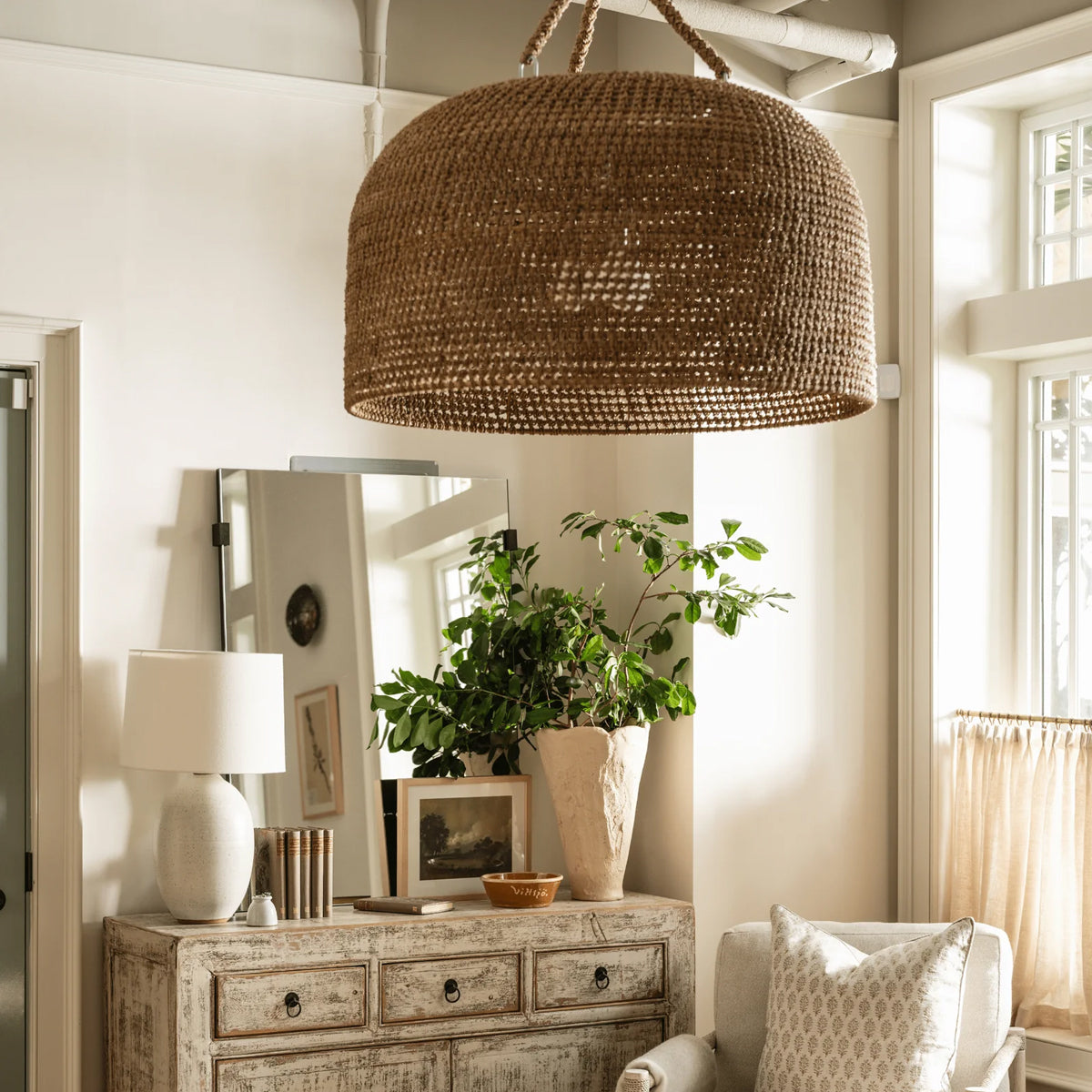 Green Oaks Oversized Pendant
