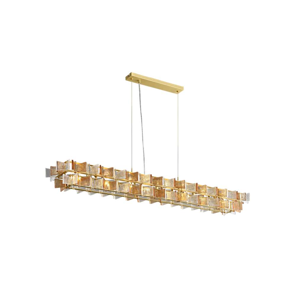 designer handmade glass chandelier