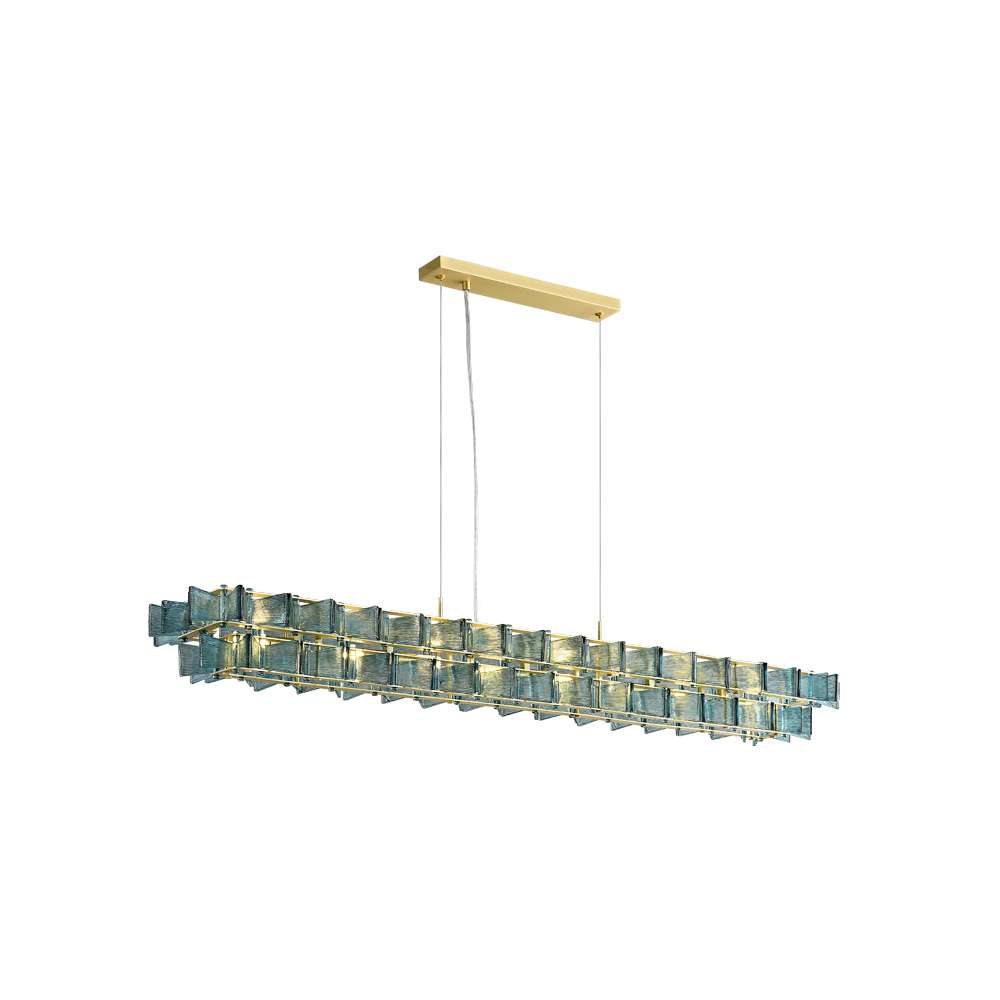 contemporary handmade island light