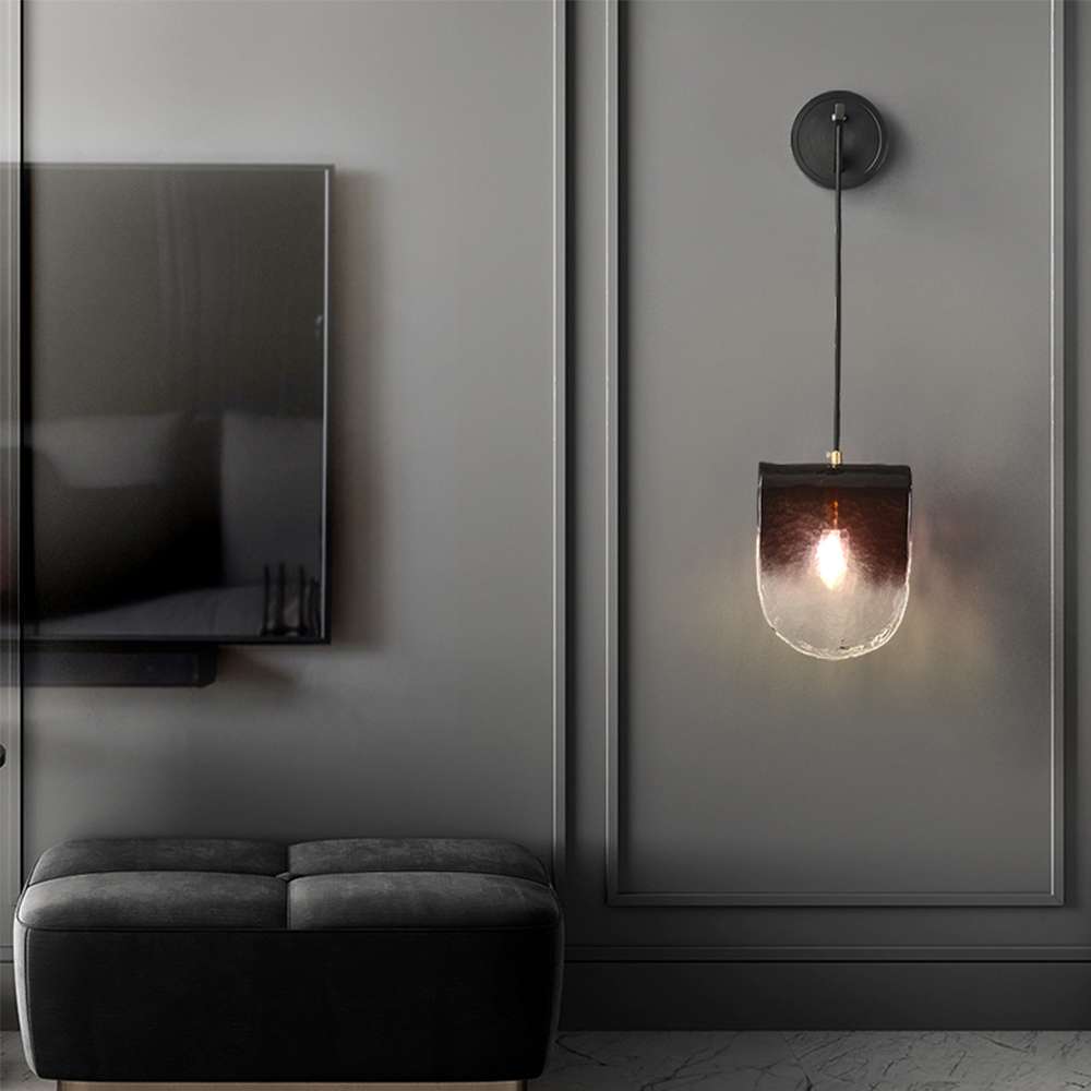 elegant glass sconces