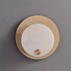 Harlan Alabaster Wall Light | Artistic Indoor Glow for Modern Living Spaces - View 8