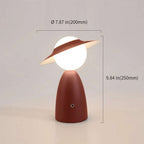 hat-man touch table reading lamp