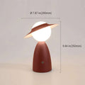 red hat-man touch table lamp