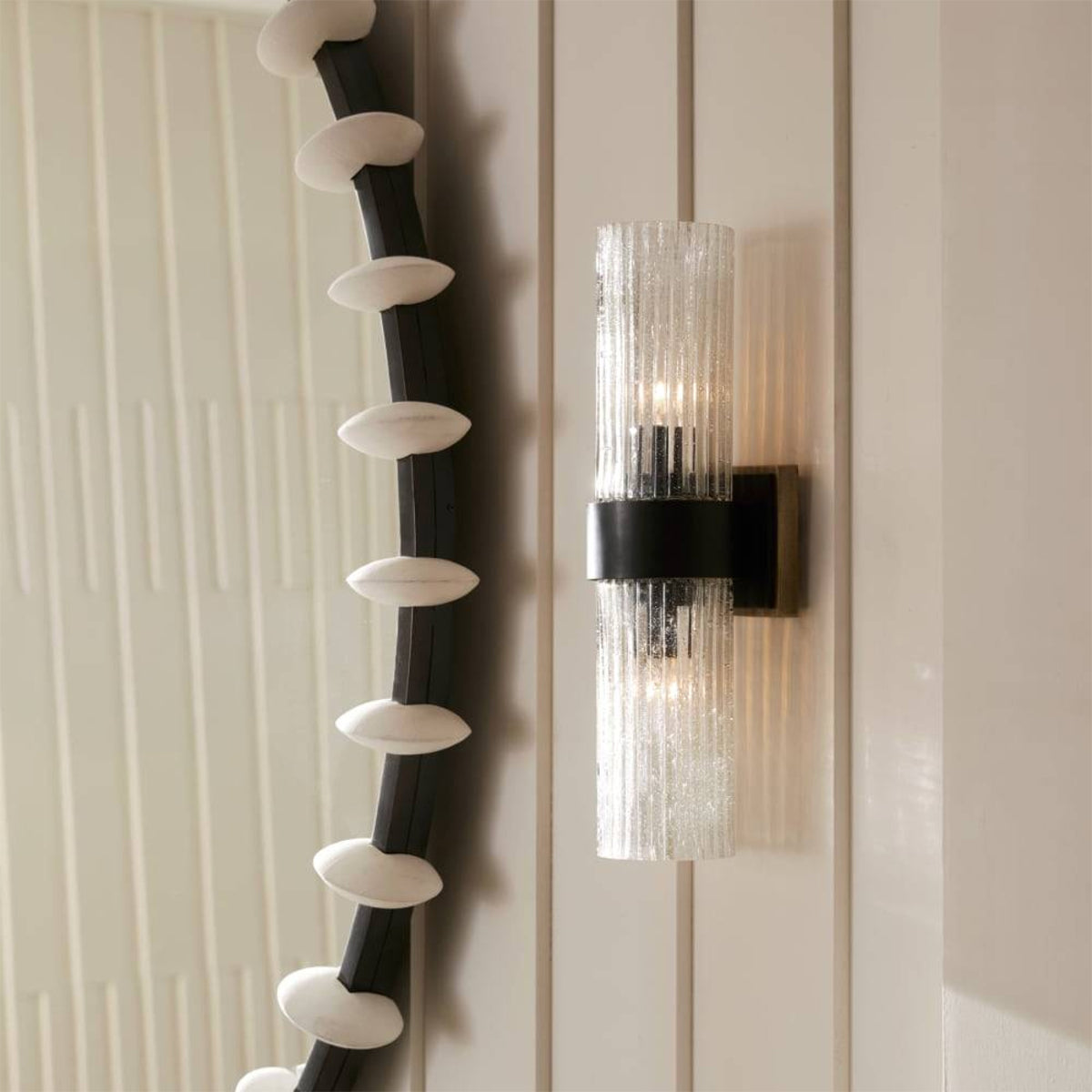 Hazel Sconce — Warm-Toned Wall Light with