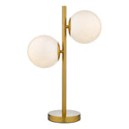 double heads table light