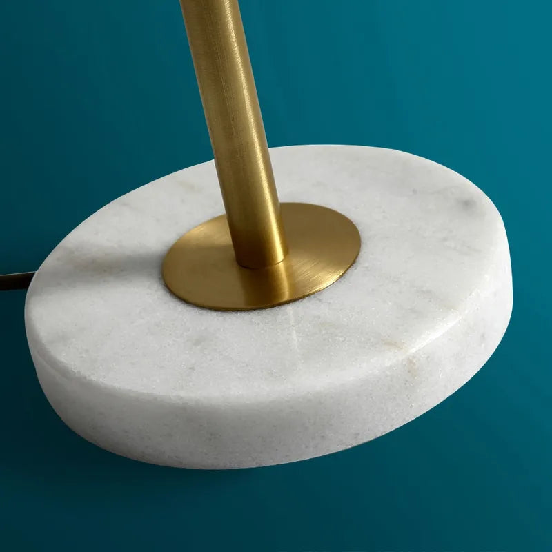 marble base table light