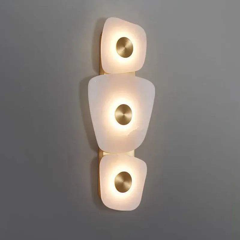 Holmdel Alabaster Wall Sconce – Designer Wall Light for Premium Interior Lighting