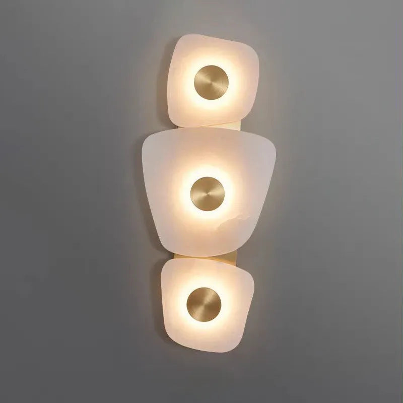 Holmdel Alabaster Wall Sconce – Designer Wall Light for Premium Interior Lighting - View 2