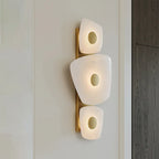 Holmdel Alabaster Wall Sconce – Designer Wall Light for Premium Interior Lighting - View 5
