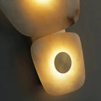 Holmdel Alabaster Wall Sconce – Designer Wall Light for Premium Interior Lighting - View 6