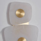 Holmdel Alabaster Wall Sconce – Designer Wall Light for Premium Interior Lighting - View 7