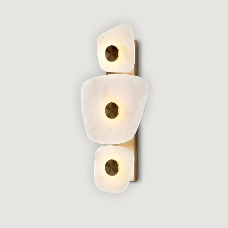 Holmdel Alabaster Wall Sconce – Designer Wall Light for Premium Interior Lighting - View 8