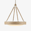 Hopscotch Chandelier — Playful Multi-Element Ceiling Light with Warm Kinetic Glow