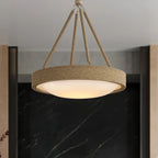 Hopscotch Chandelier — Playful Multi-Element Ceiling Light with Warm Kinetic Glow