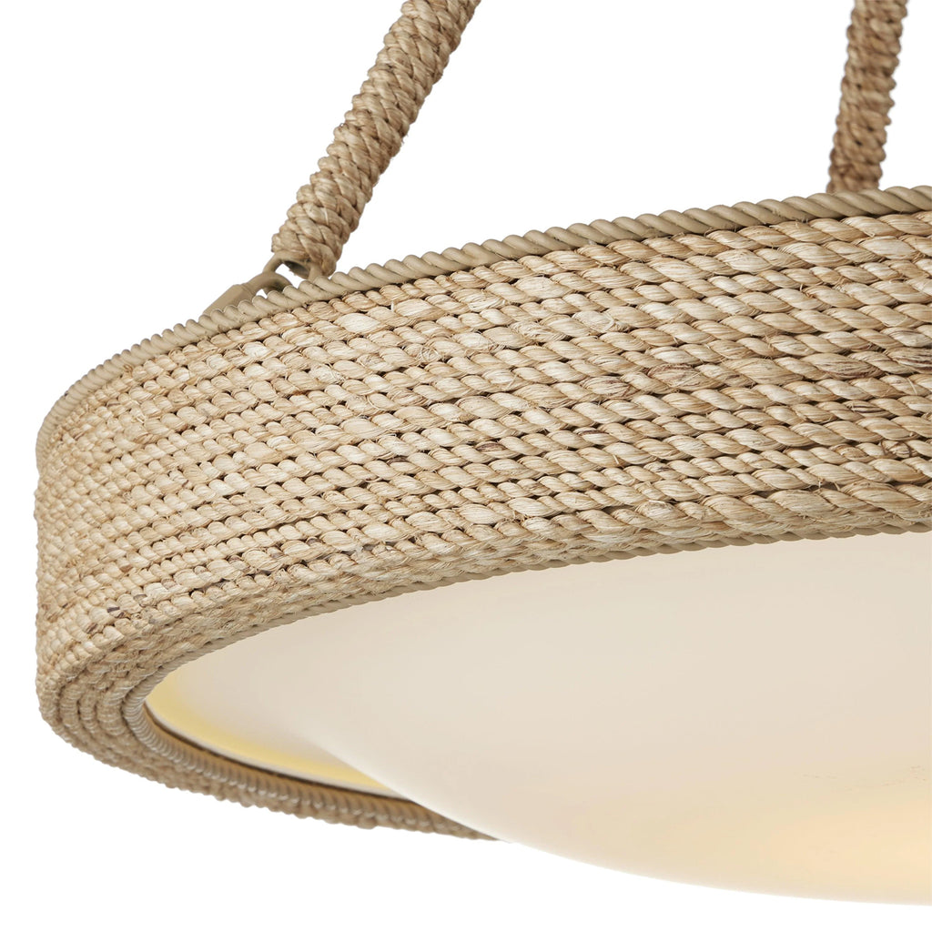 Hopscotch Chandelier — Playful Multi-Element Ceiling Light with Warm Kinetic Glow