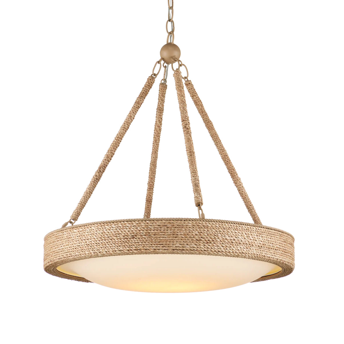 Hopscotch Chandelier — Playful Multi-Element Ceiling Light with Warm Kinetic Glow