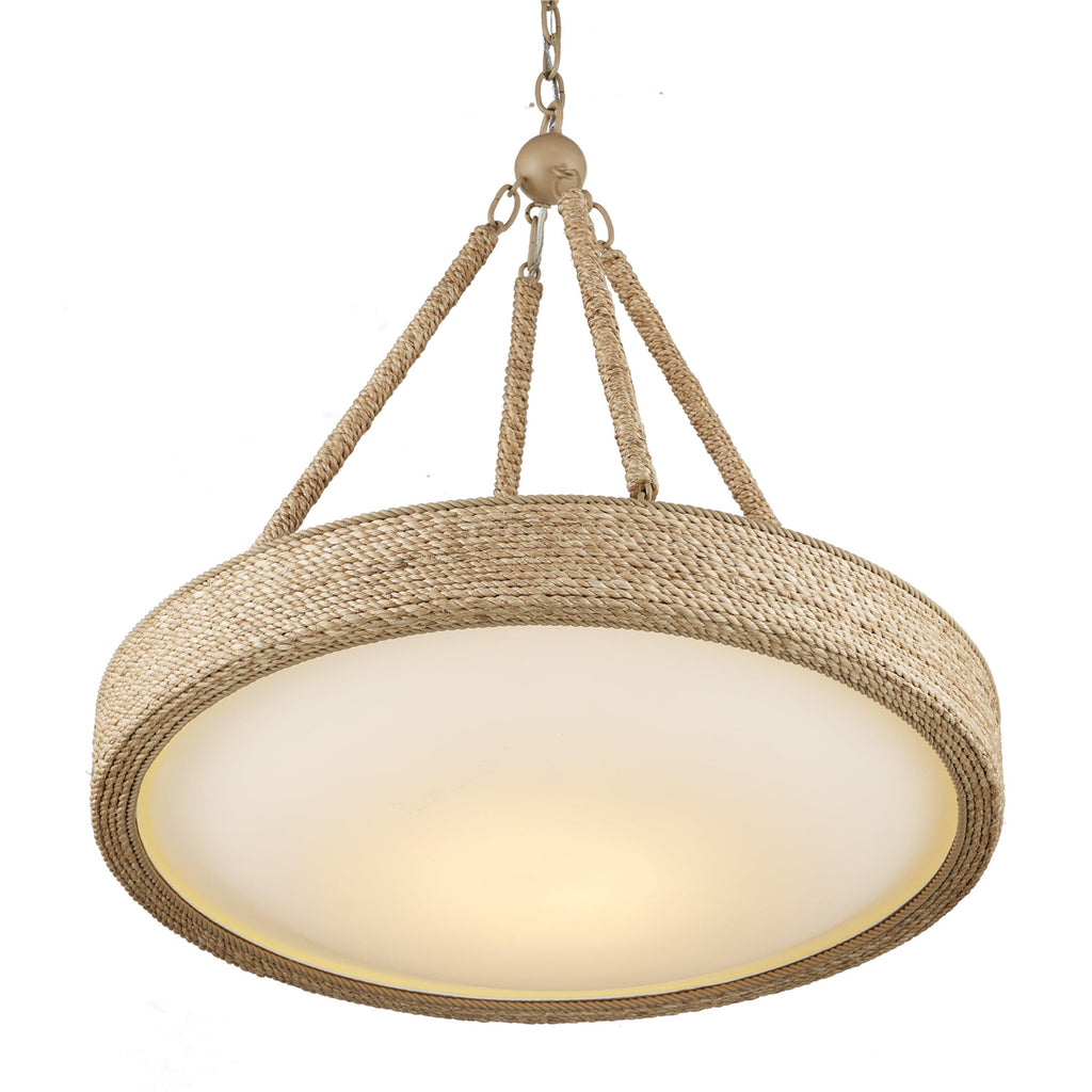 Hopscotch Chandelier — Playful Multi-Element Ceiling Light with Warm Kinetic Glow