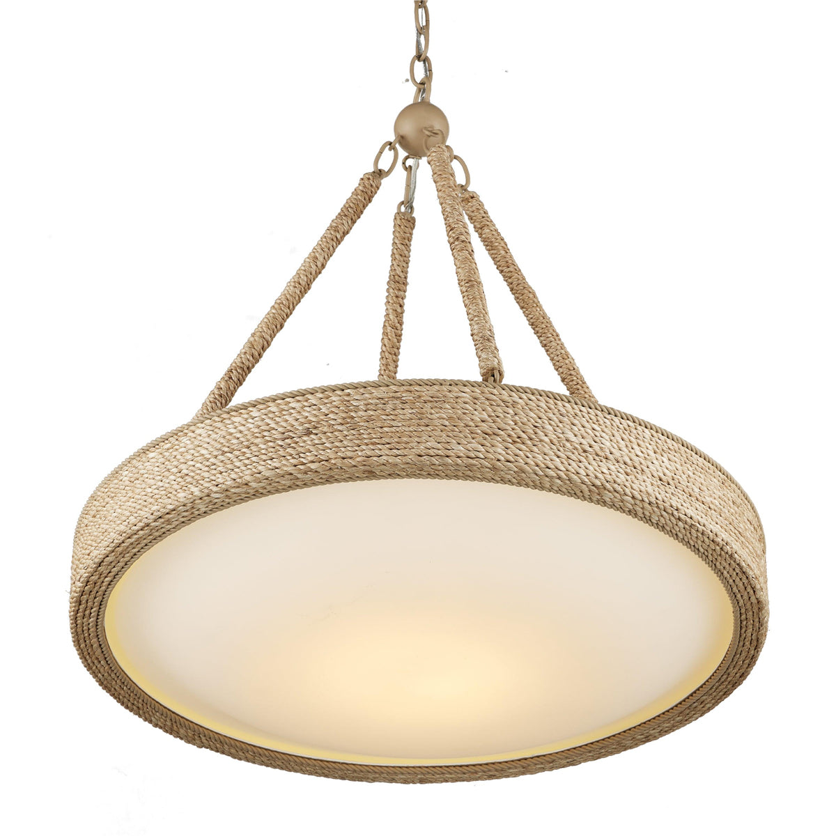 Hopscotch Chandelier — Playful Multi-Element Ceiling Light with Warm Kinetic Glow