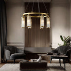 round chandelier lighting