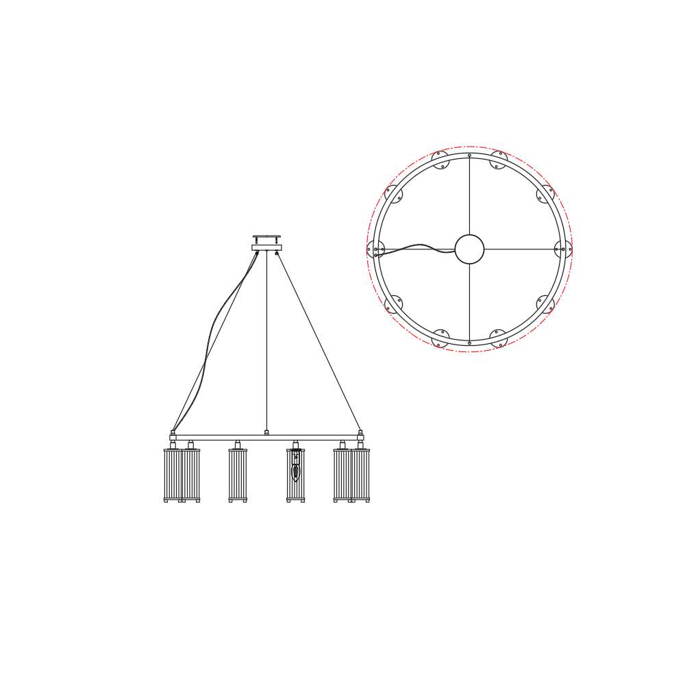 hudson chandelier design