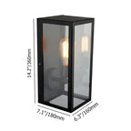 matte glass table lamp
