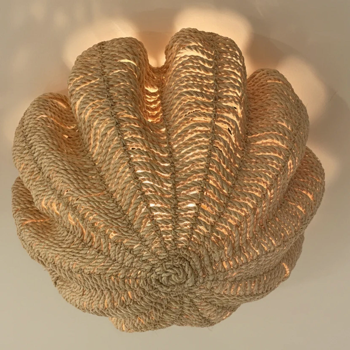 Isla Coastal-Inspired Flush Mount Ceiling Lamp