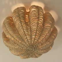 Isla Coastal-Inspired Flush Mount Ceiling Lamp
