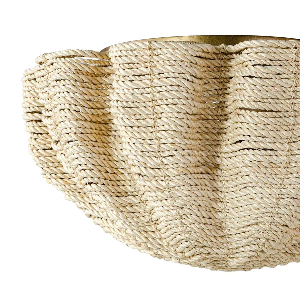 Isla Coastal-Inspired Flush Mount Ceiling Lamp