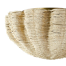 Isla Coastal-Inspired Flush Mount Ceiling Lamp