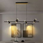modern linear chandelier fixtures