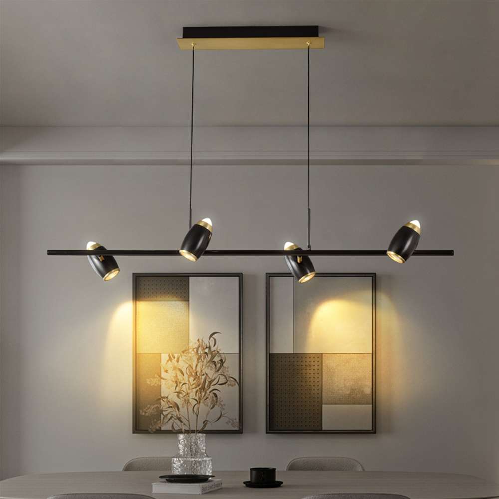modern linear chandelier fixtures
