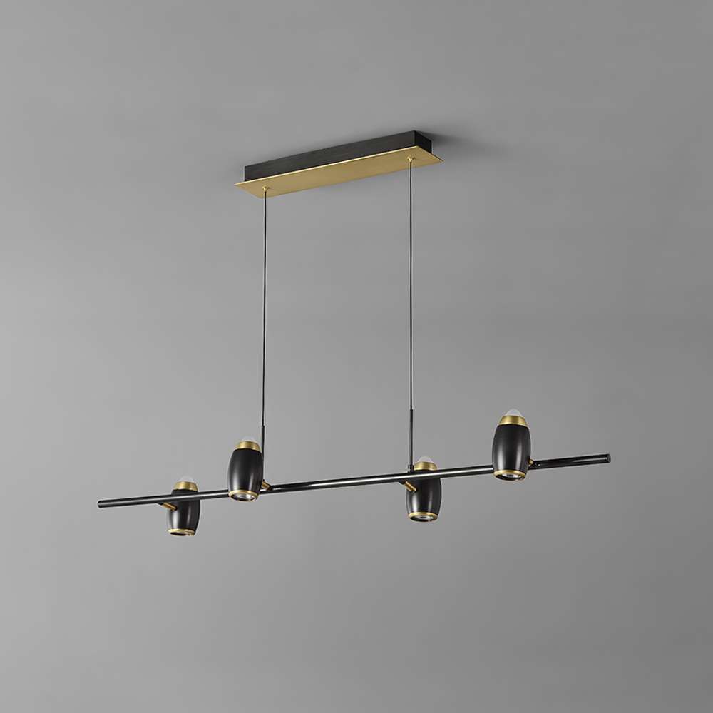 jacarra black modern lighting