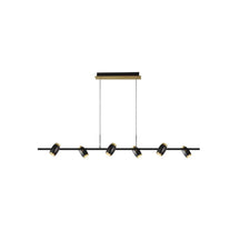 elegant black chandelier centerpiece