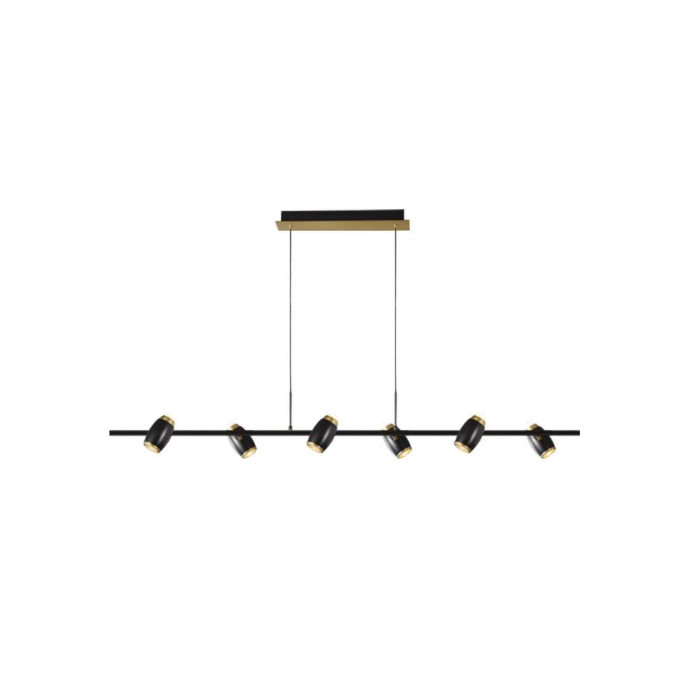 elegant black chandelier centerpiece