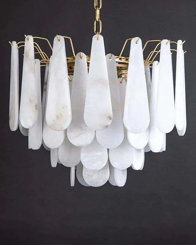 Hand-blown glass petals